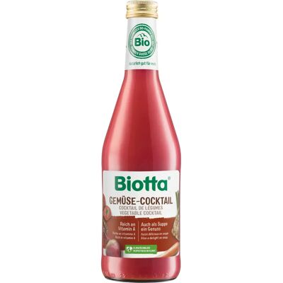 Biotta Gemüse Saft - Bio-Gemüse-Cocktail mit Meersalz - 500ml Biotta Gemüse Saft - Bio-Gemüse-Cocktail mit Meersalz - 500ml