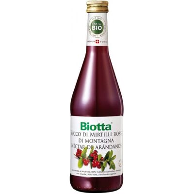 Succo di Mirtilli Rossi Biotta - Supporto Urinario Naturale Succo di Mirtilli Rossi Biotta - Supporto Urinario Naturale