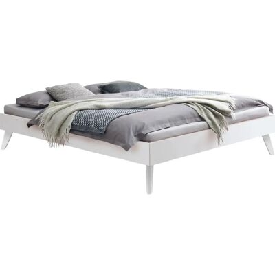 Hasena Calvari Massivholzbett - 100x200cm - Weiß Hasena Calvari Massivholzbett - 100x200cm - Weiß