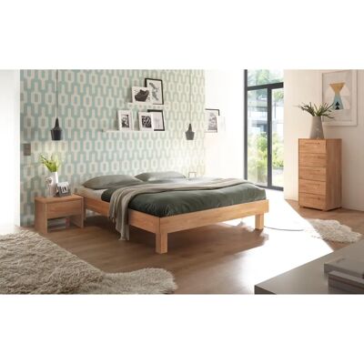 Hasena Rapallo Massivholzbett - Eiche bianco, geölt - Bett Hasena Rapallo Massivholzbett - Eiche bianco, geölt - Bett