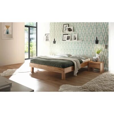 HASENA Rapallo Beiges Massivholzbett - Bett HASENA Rapallo Beiges Massivholzbett - Bett