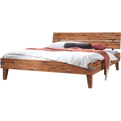 Hasena Aloa Bettgestell - 200x200cm - Braun - Massivholz Hasena Aloa Bettgestell - 200x200cm - Braun - Massivholz