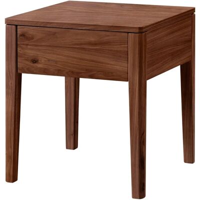 Hasena Styly Nachttisch - Massiv Nussbaum - 43x48x43cm - Nachttisch Hasena Styly Nachttisch - Massiv Nussbaum - 43x48x43cm - Nachttisch
