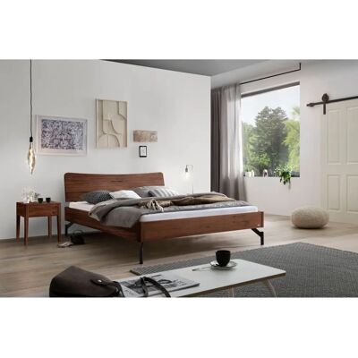 Hasena Albinia Walnussbett - 140x210cm, 18cm H - Modernes Design Hasena Albinia Walnussbett - 140x210cm, 18cm H - Modernes Design