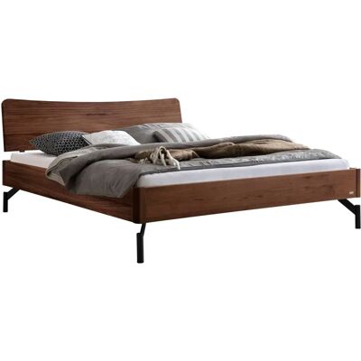 Hasena Albinia Nussbaum Bett - 160x210 cm - Stabil & Modern Hasena Albinia Nussbaum Bett - 160x210 cm - Stabil & Modern