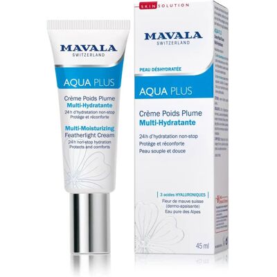 Mavala Aqua Plus - Crème Hydratante - 45ml - Publicité Mavala Aqua Plus - Crème Hydratante - 45ml - Publicité