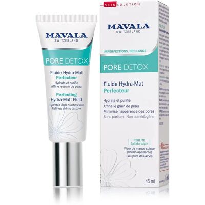 Mavala Fluide Hydratant Hydra-Mat Détox des Pores - Publicité Mavala Fluide Hydratant Hydra-Mat Détox des Pores - Publicité