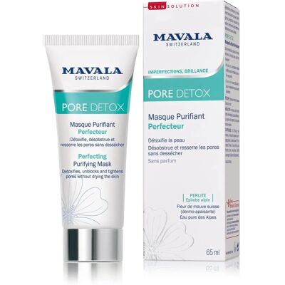 Mavala Masque Purifiant Perfecteur Pore Detox - 65 ml - Publicité Mavala Masque Purifiant Perfecteur Pore Detox - 65 ml - Publicité