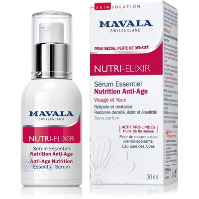 Mavala Modèle Nutri-Elixir Sérum - Soins Anti-Âge - Publicité Mavala Modèle Nutri-Elixir Sérum - Soins Anti-Âge - Publicité