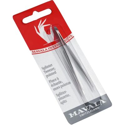 Mavala Manicure Splinter Pointed Tweezer - Nail & Hair Hook Mavala Manicure Splinter Pointed Tweezer - Nail & Hair Hook