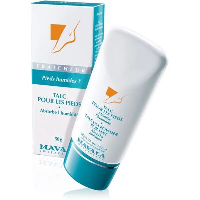 Poudre pour pieds Mavala - Fraîcheur, 50g - Soin des pieds - Publicité Poudre pour pieds Mavala - Fraîcheur, 50g - Soin des pieds - Publicité