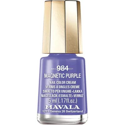 Esmalte Mini - Roxo Magnético - Esmalte para Unhas Esmalte Mini - Roxo Magnético - Esmalte para Unhas
