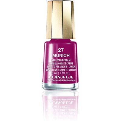 Vernis à Ongles Mini Color Munich de Mavala - Longue Tenue, Respirant, 5ml - Publicité Vernis à Ongles Mini Color Munich de Mavala - Longue Tenue, Respirant, 5ml - Publicité
