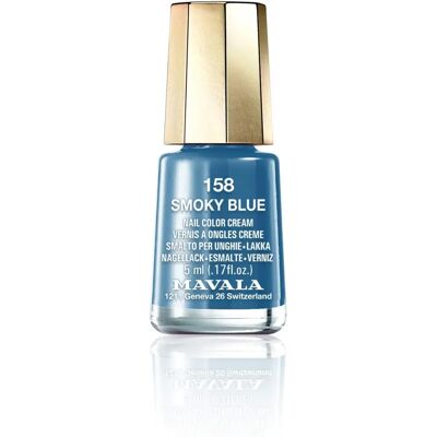 Mavala Mini Color Smoky Blue - Esmalte de Uñas - Duradero, Transpirable, Compacto Mavala Mini Color Smoky Blue - Esmalte de Uñas - Duradero, Transpirable, Compacto