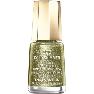 Mavala Modell 393 Goldener Schimmer Nagellack - Nagellack Mavala Modell 393 Goldener Schimmer Nagellack - Nagellack