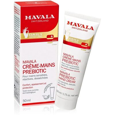 Crème pour les mains prébiotique Mavala - 50ml Soin des mains - Publicité Crème pour les mains prébiotique Mavala - 50ml Soin des mains - Publicité