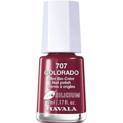 Esmalte de Unhas Vegano Mavala Colorado 707 - Brilhante 5ml Esmalte de Unhas Vegano Mavala Colorado 707 - Brilhante 5ml