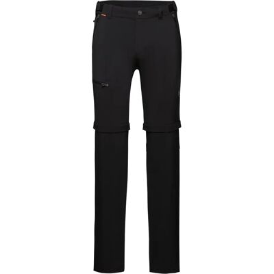 Mammut Model 1022-01690 - Zip Off Broek voor Heren - Zwart Mammut Model 1022-01690 - Zip Off Broek voor Heren - Zwart