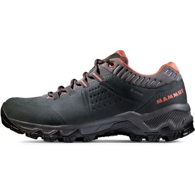 Mammut Nova Low Gtx - Waterproof Hiking Shoes - Black / Apricot Brandy - Shoes Mammut Nova Low Gtx - Waterproof Hiking Shoes - Black / Apricot Brandy - Shoes