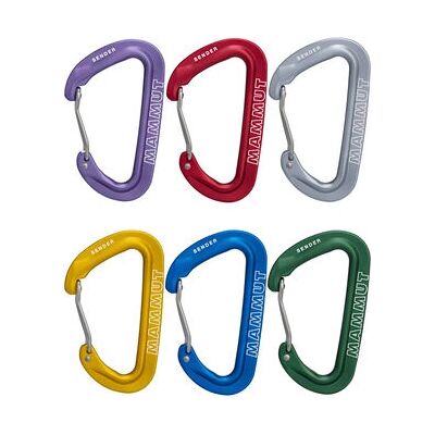 Mammut Sender Wire Mousqueton - Aluminium Léger - Multicolore - Équipement d'Escalade Mammut Sender Wire Mousqueton - Aluminium Léger - Multicolore - Équipement d'Escalade