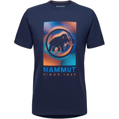 Mammut Trovat T-Shirt Herrar (1017-05260) - marin Mammut Trovat T-Shirt Herrar (1017-05260) - marin