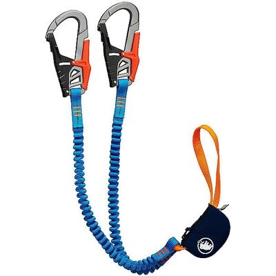 Ensemble Skywalker Pro Mammut pour Via Ferrata - Bleu - Publicité Ensemble Skywalker Pro Mammut pour Via Ferrata - Bleu - Publicité