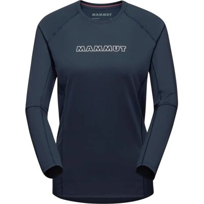 Mammut Women Blue Long Sleeve Shirt - Selun FL Logo - Outdoor Apparel Mammut Women Blue Long Sleeve Shirt - Selun FL Logo - Outdoor Apparel