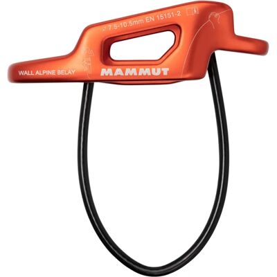 Mammut Wall Alpine Belay - Léger, rainures en V, pour cordes doubles et simples Mammut Wall Alpine Belay - Léger, rainures en V, pour cordes doubles et simples