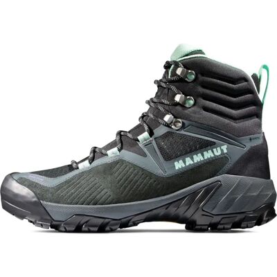 Mammut Damen Sapuen High Gore-tex Dunkelstahl-Minz - Wanderschuhe Mammut Damen Sapuen High Gore-tex Dunkelstahl-Minz - Wanderschuhe