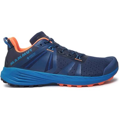 Mammut Herre Trail Running Sko Saentis TR Low GTX - Blå - 44 2/3 Mammut Herre Trail Running Sko Saentis TR Low GTX - Blå - 44 2/3