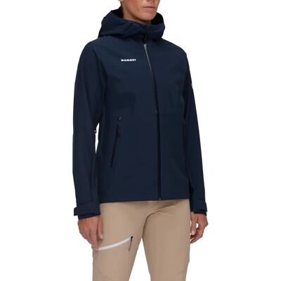 Giacca con cappuccio Mammut Alto Light HS Donna (1010-30670) - marine Giacca con cappuccio Mammut Alto Light HS Donna (1010-30670) - marine