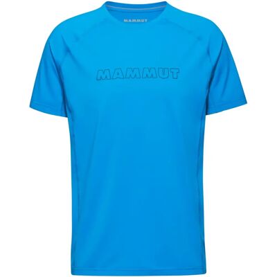 MAMMUT Herr T-Shirt Selun FL Logo - Isblå - S MAMMUT Herr T-Shirt Selun FL Logo - Isblå - S