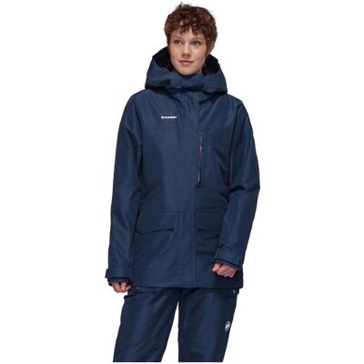 Mammut Fall Line Hs Thermo Hooded Jacket Women Marine - Jacke Mammut Fall Line Hs Thermo Hooded Jacket Women Marine - Jacke