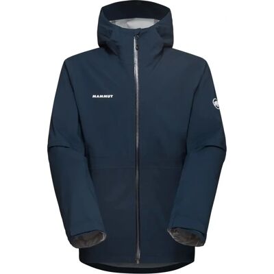 Mammut Linard Guide HS Veste à Capuche pour Hommes - Bleu - Veste Shell Imperméable - Publicité Mammut Linard Guide HS Veste à Capuche pour Hommes - Bleu - Veste Shell Imperméable - Publicité