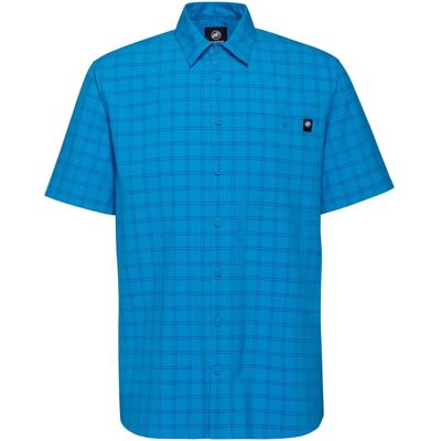 Mammut Lenni Lightweight Recycled Polyester Shirt - Men XL Blue Mammut Lenni Lightweight Recycled Polyester Shirt - Men XL Blue