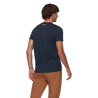 Mammut Herren Trovat Logo T-Shirt Blau - Größe L Mammut Herren Trovat Logo T-Shirt Blau - Größe L