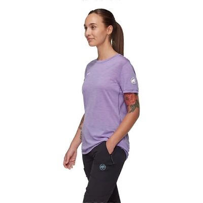 Mammut Baumwollwolle FL T-Shirt - Lila - Outdoor Kleidung Mammut Baumwollwolle FL T-Shirt - Lila - Outdoor Kleidung