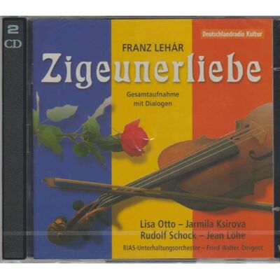 Relief Franz Lehar - Zigeunerliebe 2-CD Audio - Musik Relief Franz Lehar - Zigeunerliebe 2-CD Audio - Musik