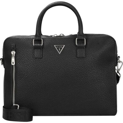 Guess Torino Aktentasche - Langlebiges PU, Trolley-Teil, 42cm Guess Torino Aktentasche - Langlebiges PU, Trolley-Teil, 42cm