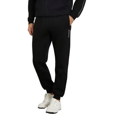 Guess Regular fit męskie spodnie joggery - Czarny - Codzienne spodnie Guess Regular fit męskie spodnie joggery - Czarny - Codzienne spodnie