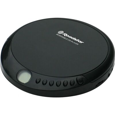Roadstar Tragbarer CD-Player - MP3, CD-RW - Schwarz Roadstar Tragbarer CD-Player - MP3, CD-RW - Schwarz