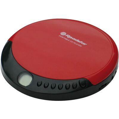 Roadstar PCD-435CD Tragbarer CD-Player - Rot - Unterstützt CDA/CD-R/CD-RW Roadstar PCD-435CD Tragbarer CD-Player - Rot - Unterstützt CDA/CD-R/CD-RW