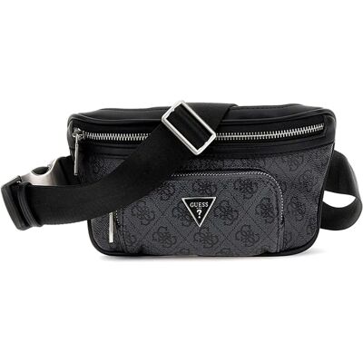 Guess Vezzola Sacoche Ceinture Noire - Unisexe - Publicité Guess Vezzola Sacoche Ceinture Noire - Unisexe - Publicité