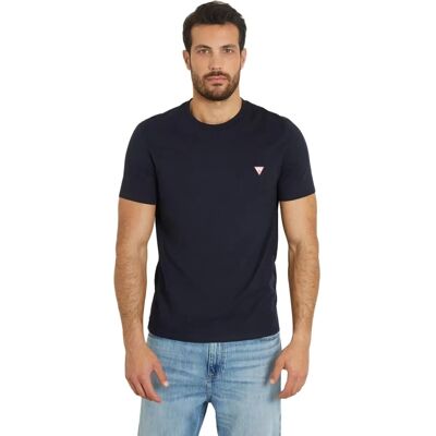 Guess M2YI36I3Z14 Baumwoll Marine S-klassig T-Shirt - Casual Guess M2YI36I3Z14 Baumwoll Marine S-klassig T-Shirt - Casual