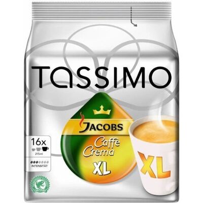 TASSIMO Caffe Crema XL - Kávékapszulák TASSIMO Caffe Crema XL - Kávékapszulák