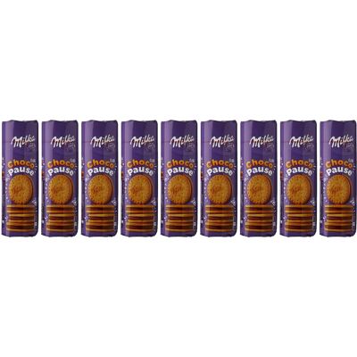 Biscuits Choco Pause Milka - Garniture à la crème de chocolat - Publicité Biscuits Choco Pause Milka - Garniture à la crème de chocolat - Publicité