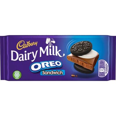 Cadbury Dairy Milk Oreo Sandwich 96g - Chocolate Bar Cadbury Dairy Milk Oreo Sandwich 96g - Chocolate Bar