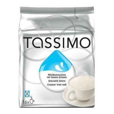 TASSIMO Crème de Lait - Crème pour Café - Publicité TASSIMO Crème de Lait - Crème pour Café - Publicité