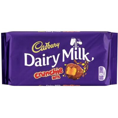 Cadbury - Dairy Milk Crunchie Bits - 200g - Chocolate Bar Cadbury - Dairy Milk Crunchie Bits - 200g - Chocolate Bar