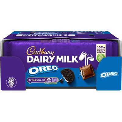 Cadbury Oreo Milk Chocolate - Chocolate Cadbury Oreo Milk Chocolate - Chocolate
